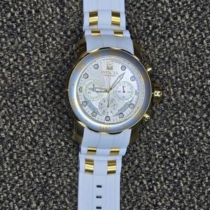 Invicta 48mm Pro Diver Scuba 20291 Chronograph Polyurethane Strap Watch